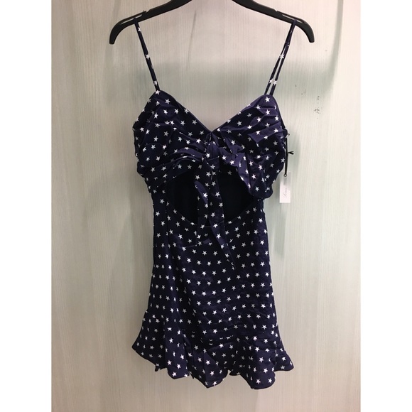 🚫SOLD🚫LOVERS + FRIENDS July Star Dress Navy - Picture 3 of 7